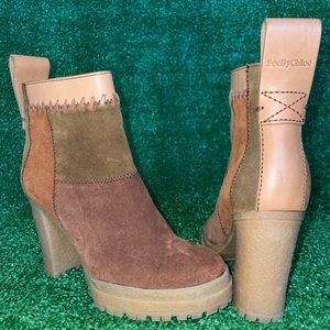 Chloe Booties / Patchwork
